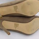 JustFab suede open toe booties Photo 3