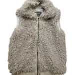 Women’s Johnston & Murphy Faux Fur‎ Furry Vest Beige Size M Size M Photo 0