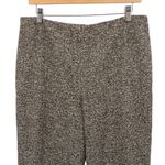 Akris  Bergdorf Goodman Lined Speckled Brown Off-White Black Tweed Wool Pants 10 Photo 1