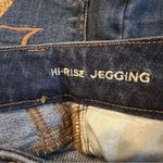 American Eagle  Hi-Rise Jegging Skinny Dark‎ Wash Cropped Jeans Sz 24 Photo 6