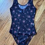 Princess Polly  Black Sheer Mesh Flower Bodysuit Sz US 0 Photo 10