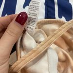 Aerie Offline The Huuger Orange And White Bra Top Size xs Photo 4