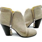Rag and Bone Margot Cap Toe Suede Bootie Taupe Block Heel Boots Women’s Size 38.5 Photo 11
