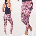 Lululemon Fast Free Legging 7/8 Tight II Nulux 25” Sun Dazed Multi Pink Size 6 Photo 1