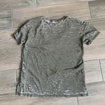 Lucky Brand  green burnout t-shirt Photo 2