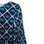 Crown & Ivy Tunic Dress Womens 4 Multicolor Elephant Novelty Print Boho Photo 2