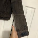 Free People Rumors dark blotched tie dye denim jacket. women’s size medium Photo 2