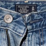 Abercrombie & Fitch Floral Stitch Work Jeans Photo 3