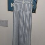 Juniper Blue Striped Dress  Photo 0