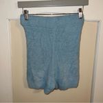 l*space NWT L* Daydreamin’ Fuzzy Super Soft Short in Sky Blue size Small Photo 1