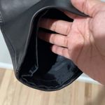 Nordstrom  Leather High Waist Pants Vintage Size Medium Black Photo 4