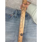 Madewell  Shorts Women's Size 24 Baggy Denim‎ Blue Jean Bermuda Button Fly Photo 9