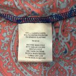 London Times  Woman 3X Navy and Crimson Paisley Maxi Dress Photo 3