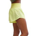 Free People Free‎ People Movement women's  Carpe Diem Shorts in sour citrus size XL Photo 2