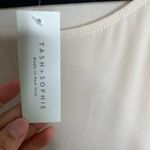 Tash + Sophie embellished beaded cream shift dress size 1X‎ made in USA Photo 7