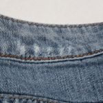 Silver Jeans Ana Denim Skirt-Size 29-Asymmetrical Seam-Raw Hem-Embroidered Photo 6