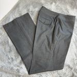 Adrienne Vittadini  Pants Womens Sz 8 Heather Gray Dress Wide Leg 32x32 Photo 14
