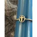 Cross ring 925 sterling silver z13 size 9 Photo 4