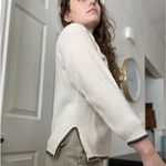 American Vintage Vintage 70s Alpaca Wool Crewneck Sweater Contrast Stitch Alpacas Sz Small Photo 1