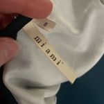 Miami White and Gray Spaghetti Strap Resort Maxi Sundress Photo 6