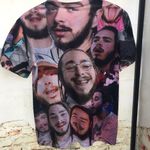 ⬇️ 2/$25 Marked Listings Graphic Pop Culture Post Malone Collage Tee Size undefined Photo 2