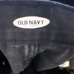 Old Navy  Denim Black Distressed Shorts Size 14 Photo 4