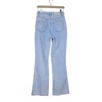 PacSun  Womens 27 Light Blue Pintuck High Waisted Bootcut Jeans Photo 2