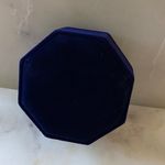 NWT Elegant Silver and Blue Cubic Zirconia Necklace Set Photo 5