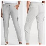 Athleta Sutton Joggers in Light Grey Size 10 Photo 1