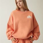PacSun PLAYBOY RAINBOW PUFFY LOGO PEACH SWEATSHIRT S Photo 7