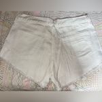 We The Free NWT Free People  Loving Good Vibrations Cut off Shorts - Spring White Photo 5