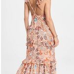 MISA Los Angeles NWT Olivia Rubin Rex Morrison Dress in Tangerine Flora Size S Photo 15