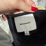 Reformation Trish Knit Top Black Size L Photo 3