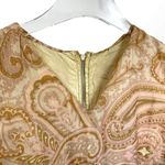Vintage Lined Floral Paisley Sleeveless Mini Dress Size L Photo 6