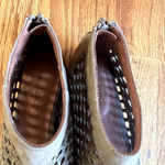 Sundance  Delphia Back zip Sandals Green Sz‎ 37 6.5/7 Summer Festival Photo 3