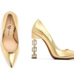 Katy Perry Suzzie Gold Pumps Photo 0