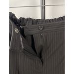 Catherines  Black Pin Stripe Jayne Plus 22WP Slacks Trouser Pants Adjustable Photo 6