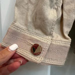 White House | Black Market Linen Blend Tan Full Zip Rose Gold Jacket Size 0 WHBM Photo 8