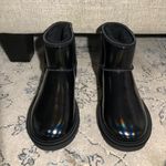 UGG  Classic Mini Iridescent Boot Black Photo 2