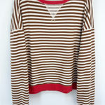 We The Free  Classic Striped Crew Coffee Combo
Size Large Oversized Baggy Rugby Photo 0