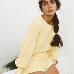 Sabo Skirt Lemondrop Knit Sweater and Shorts Set. Size Small Sweater: Medium Shorts: Small Photo 4