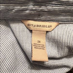 Pin strip button up Blue Size 2X Photo 3