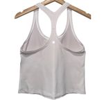 Lululemon  Cool Racerback Tank Top Shorter Length Size 12 White Gym Athletic Photo 1
