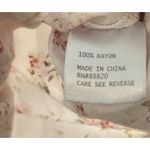 Cynthia Rowley Women's Floral Baby Pink Top Sz NA Baby Doll Girlhood Dollcore Photo 3