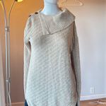 Style & Co Beige Knit Sweater Women’s Small Cotton Blend Photo 0