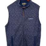 Panhandle Slim Blue Embroidered Fleece Zip Up Vest Western Wear Women's XS Photo 0