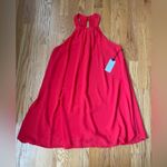 ASTR  The Label Halter Neck Trapeze Mini Dress Photo 0