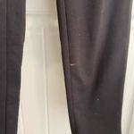 Michael Kors Black Stretchy Midrise Button Straight Leg Pants Sz 4 Photo 4