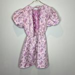 Tuckernuck NWT Sister Jane Farm Flower Mini Dress Floral Puff Sleeve Open Back Small Photo 7