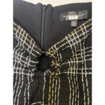 Slate + Willow Sz XXL Black Silver Gold Tweed Long Sleeve Sweetheart Romper Photo 7